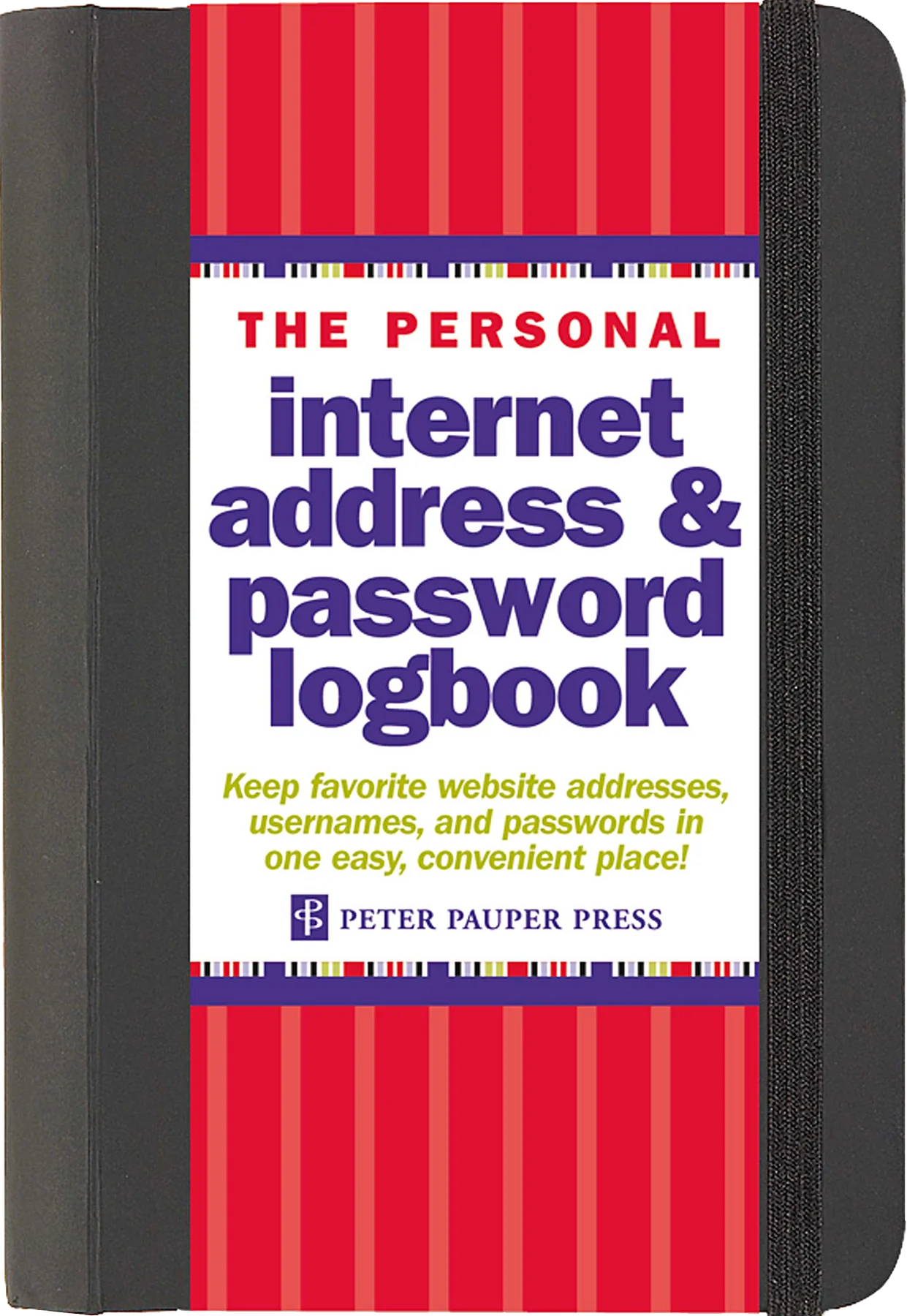 Internet Address & Password Logbook