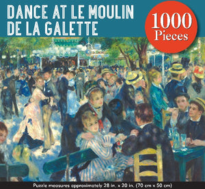 1000 Piece Puzzle - Moulin de la Galette, Renoir