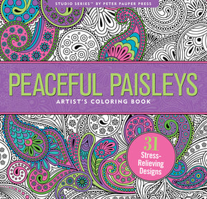 Peaceful Paisleys – Artist's Coloring Book