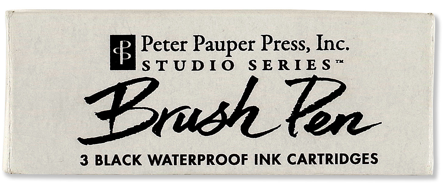 Studio Series Watercolor Brush Pens - Black Refill