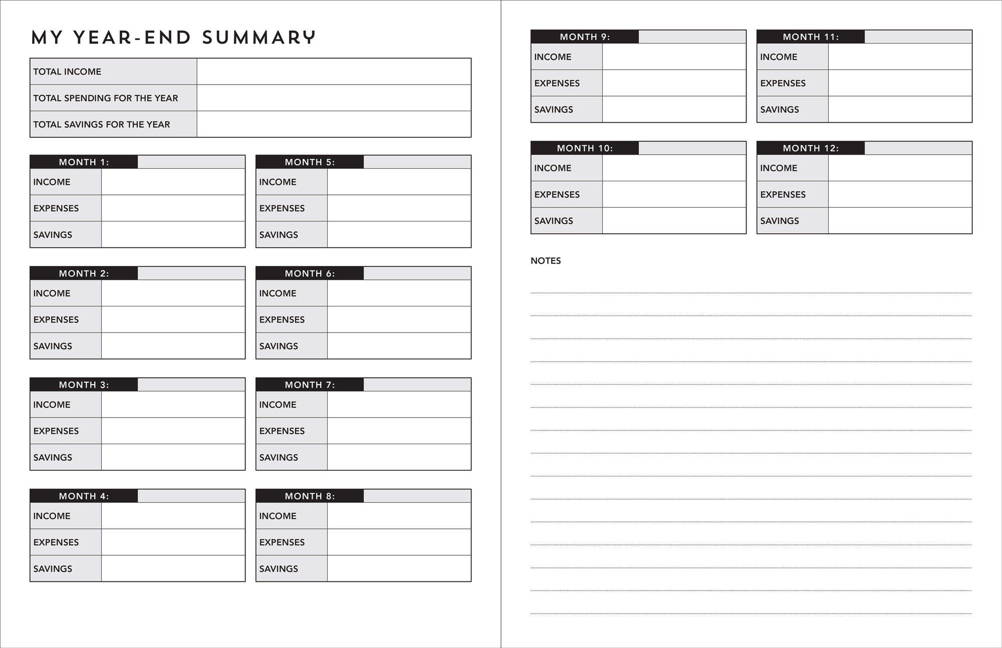 Weekly Budget Planner