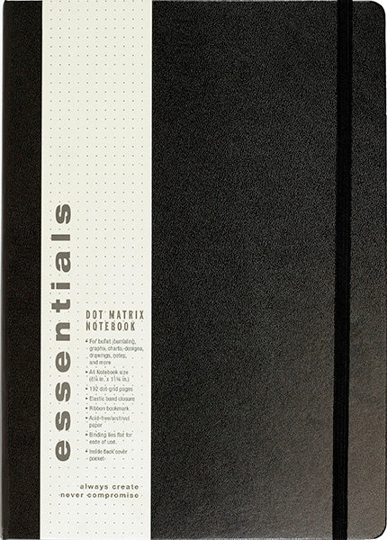 Essentials Extra Large Dot Matrix Notebook